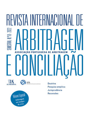cover image of Revista Internacional de Arbitragem e Conciliação--Volume XVIII--2022